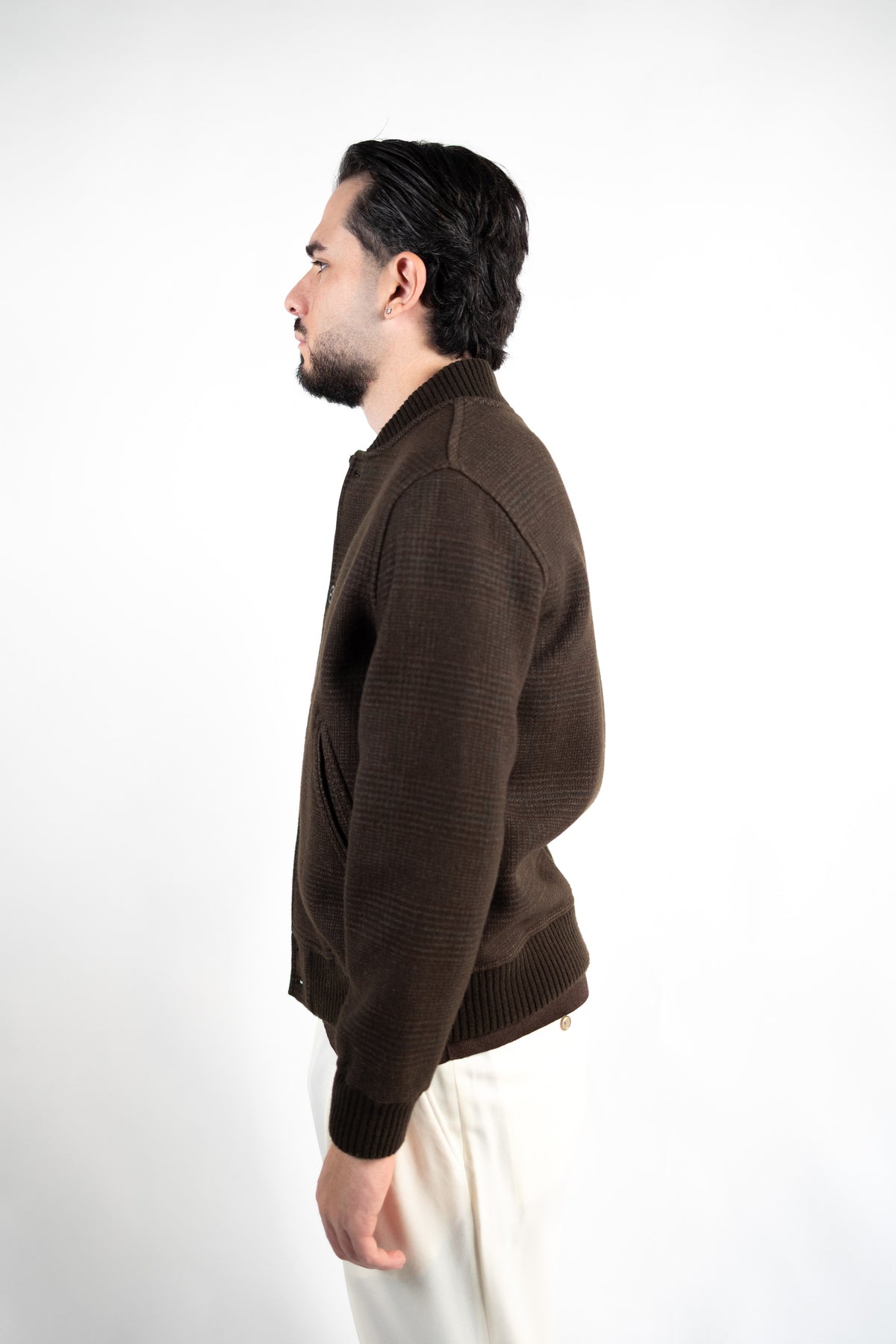 BOMBER WOOL CHECK - CIRCOLO 1901