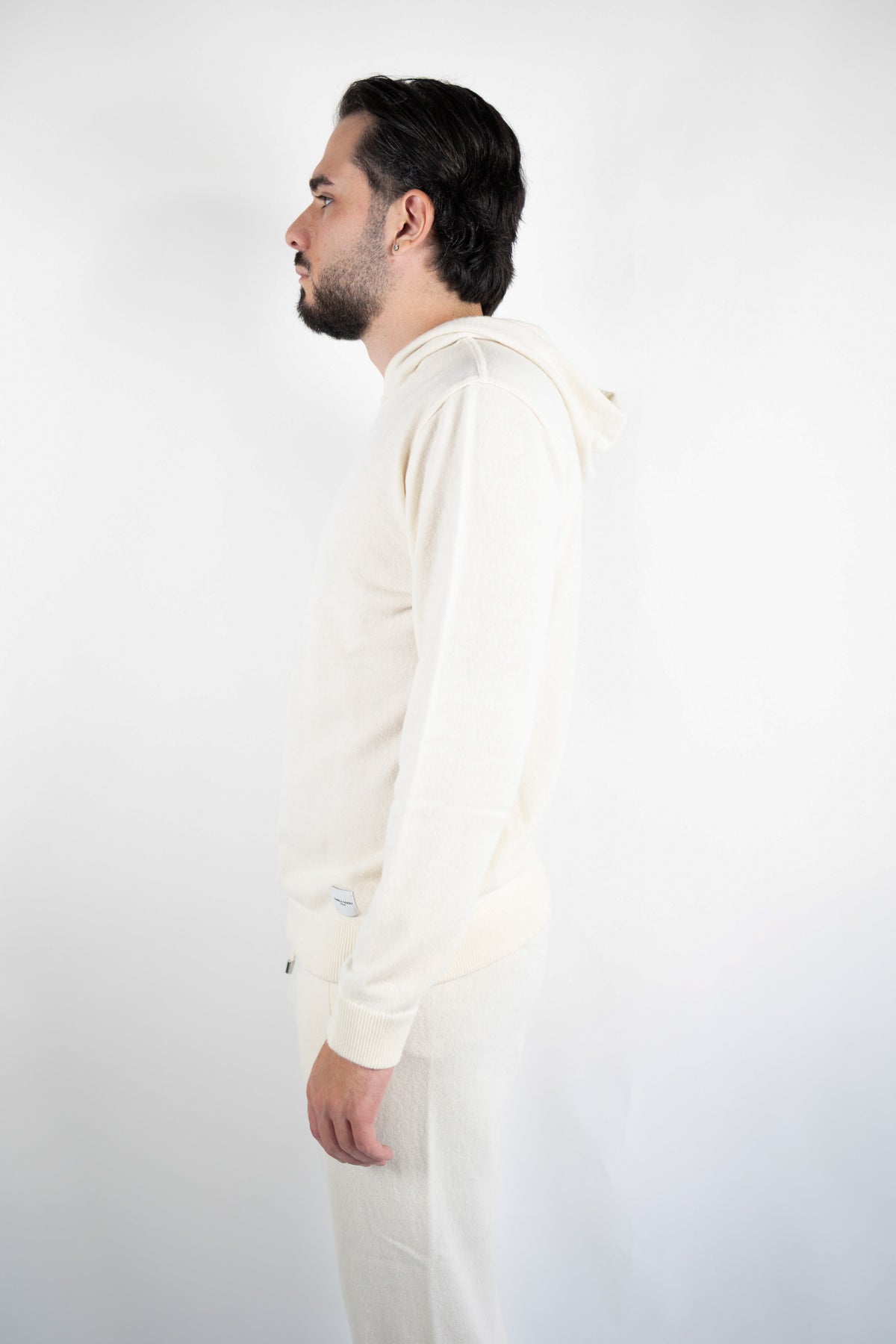 MAGLIA CON CAPPUCCIO IN LANA & CASHMERE DANIELE FIESOLI