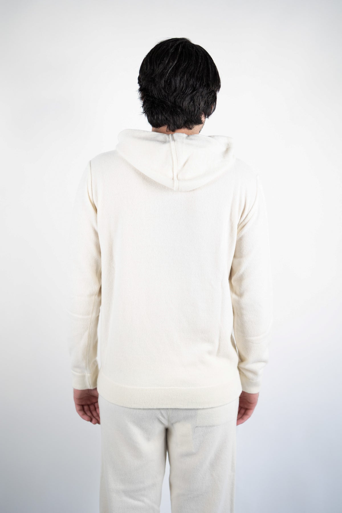 MAGLIA CON CAPPUCCIO IN LANA & CASHMERE DANIELE FIESOLI