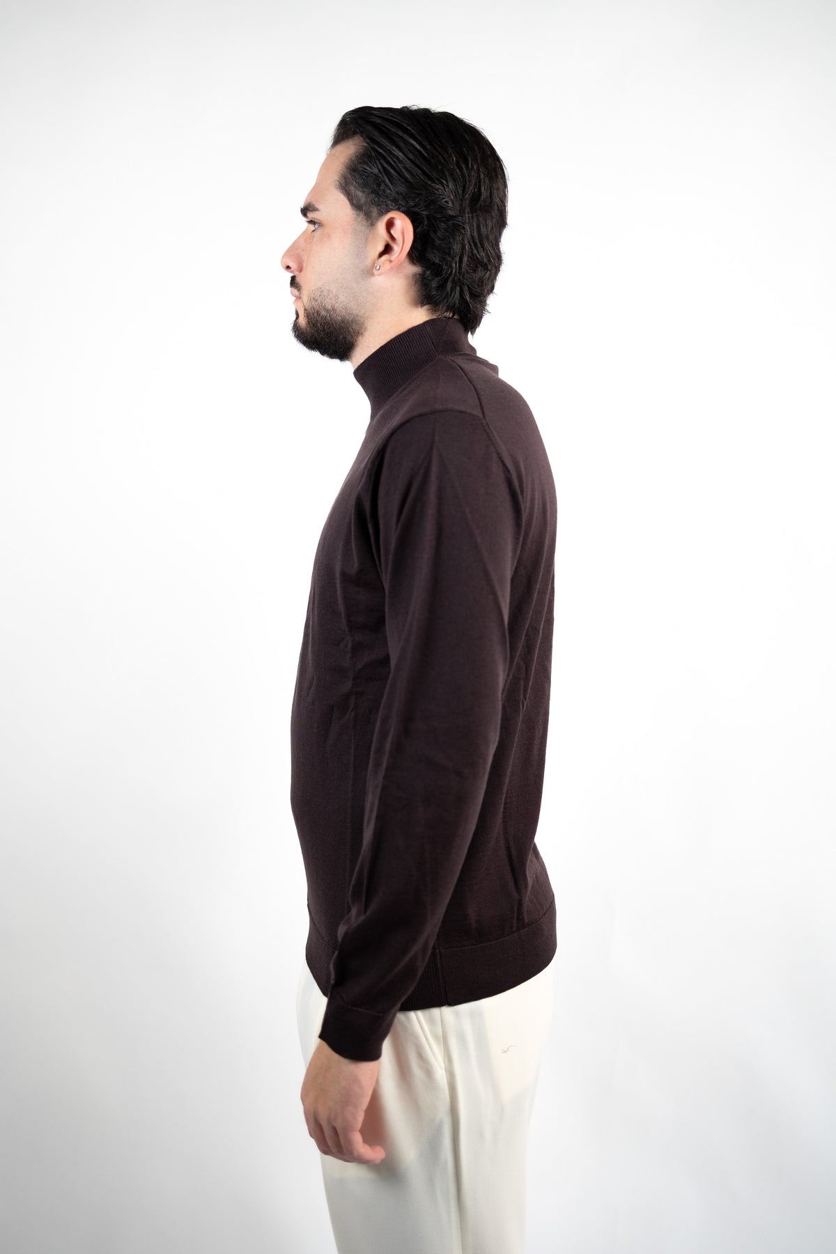 MAGLIA LUPETTO IN LANA MERINO EXTRAFINE DANIELE FIESOLI