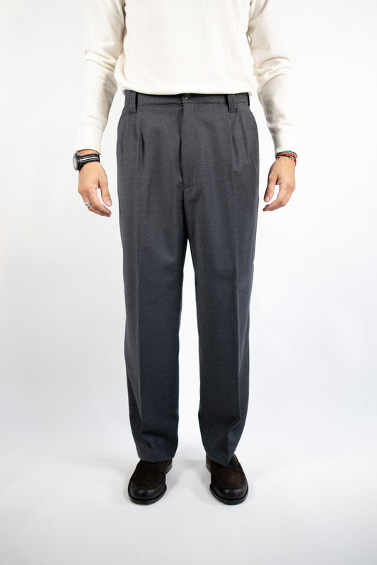 PANTALONE MARK IN LANA GRIGIO L.B.M.