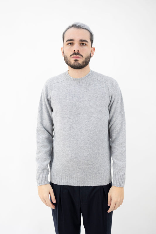 MAGLIA GIROCOLLO IN LANA GRIGIO 24157/25024 071 GRAN SASSO