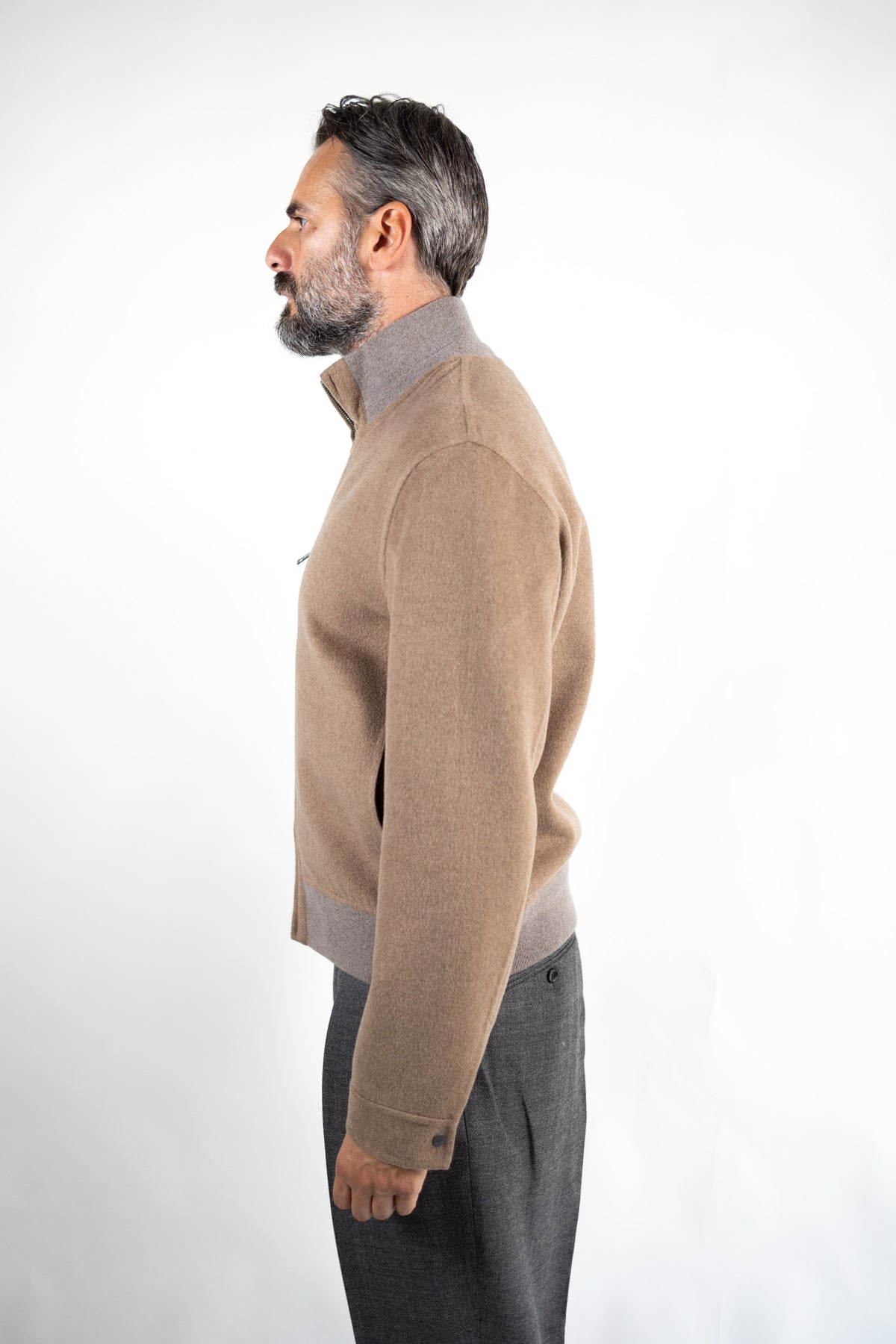 Giacca Bomber Beige