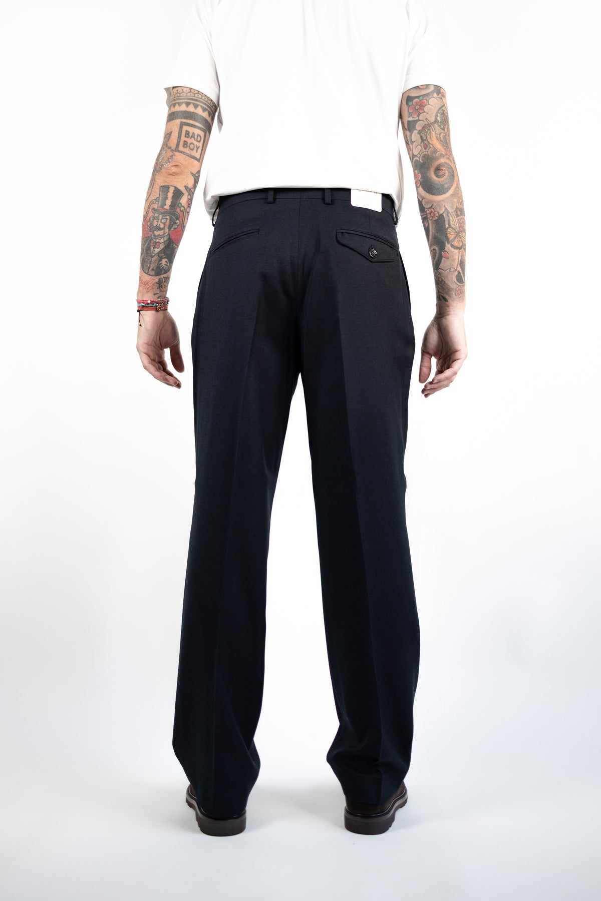 PANTALONE LUCANO FLANELLA NAVY BERWICH