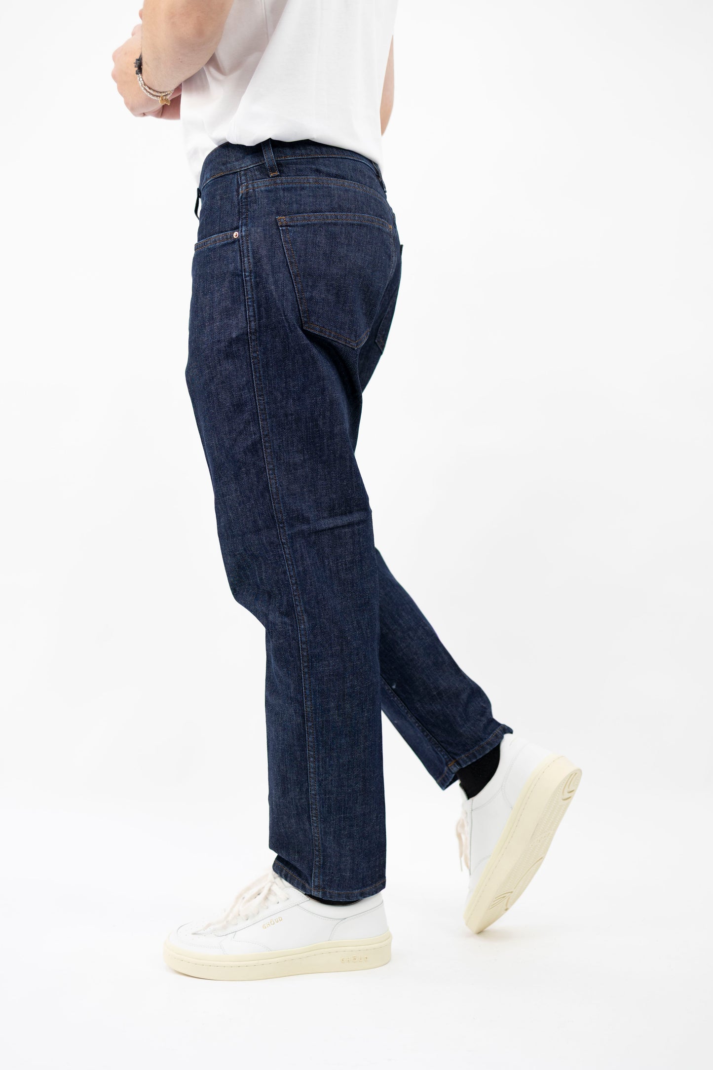 JEANS DENIM BLU SCURO SEOUL DTFUT M2F5009S DON THE FULLER