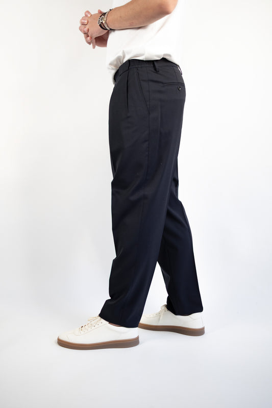 PORTOBELLOSQD BLU LANA MARZOTTO QUATTRO DECIMI BY BRIGLIA