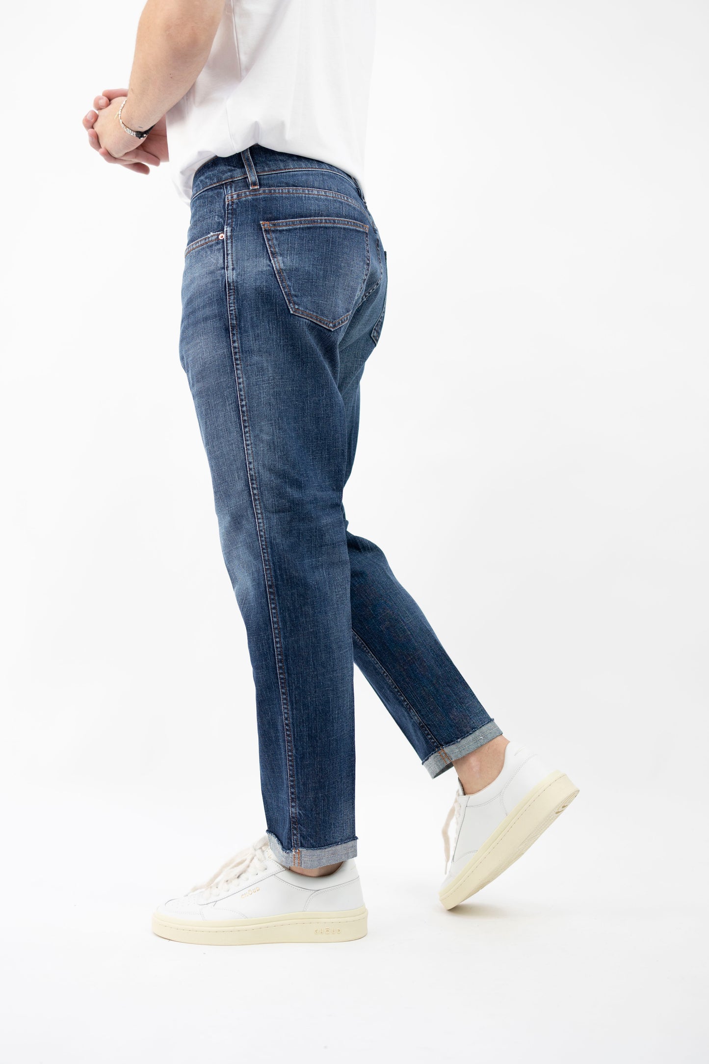 JEANS DENIM BLU SEOUL DTFUT M2F5008 DON THE FULLER