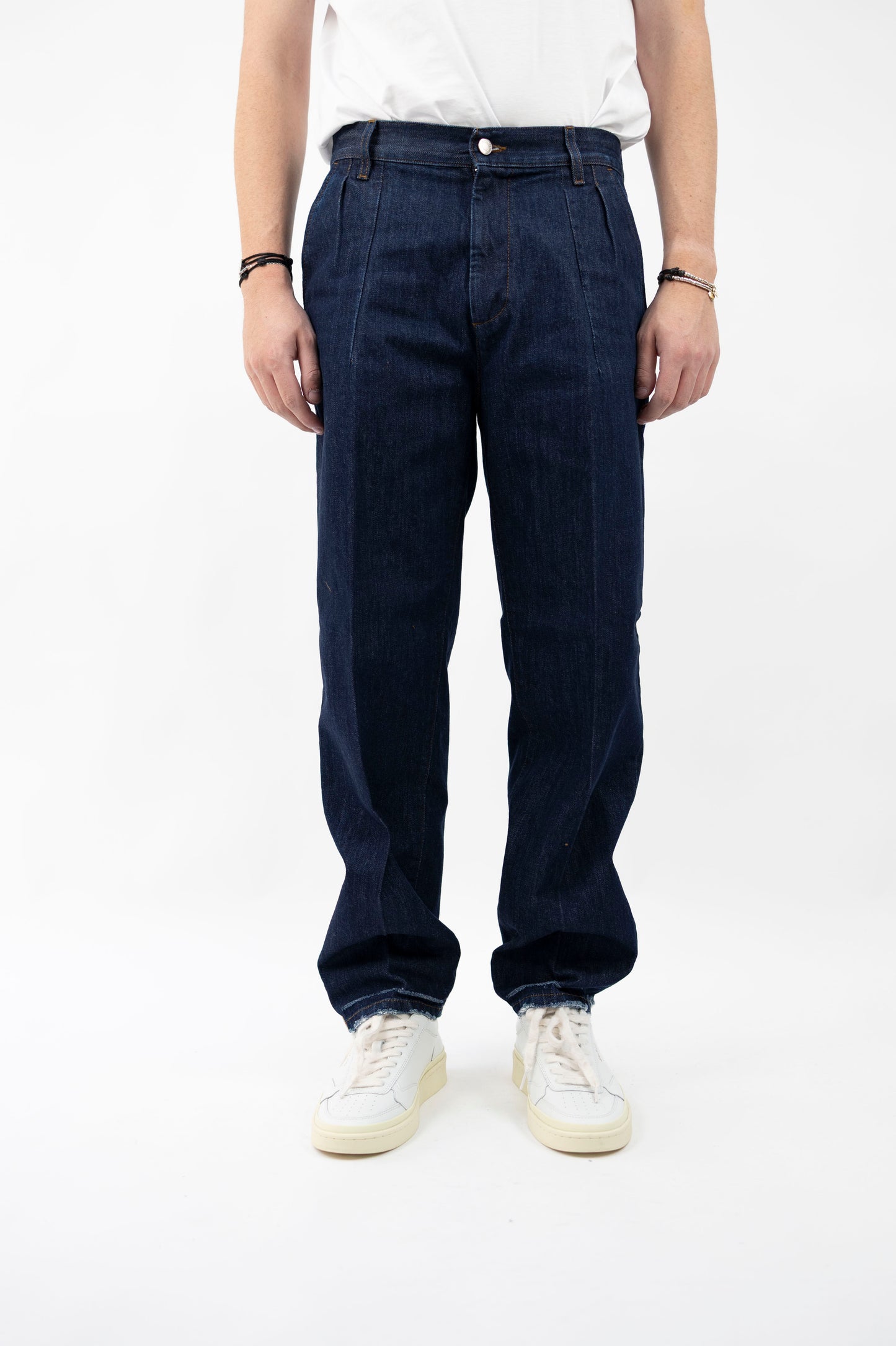 JEANS DENIM BLU SCURO ADRIAN DTFRINT M2F5029  DON THE FULLER