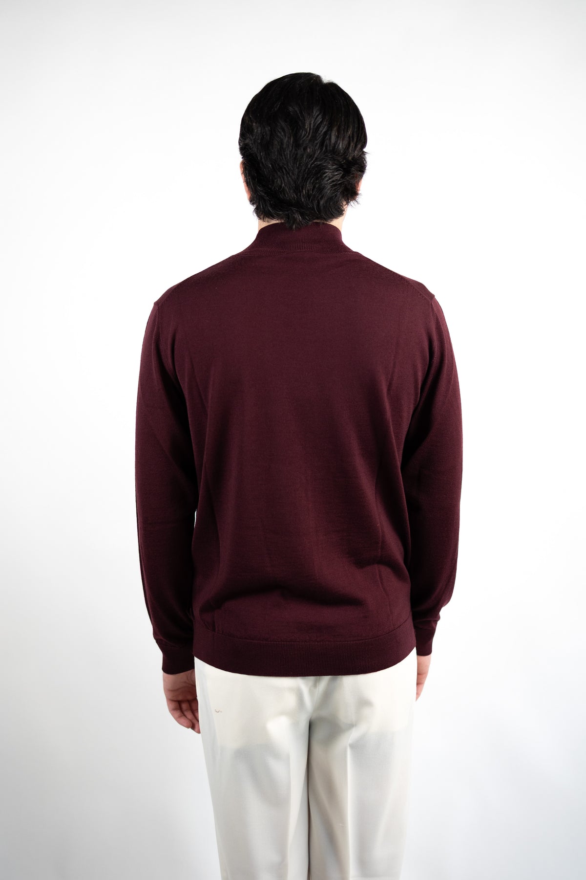 MAGLIA LUPETTO IN LANA MERINO EXTRAFINE DANIELE FIESOLI