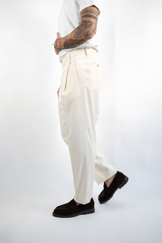 PANTALONE MANHATTAN LATTE QUATTRO DECIMI BY BRIGLIA