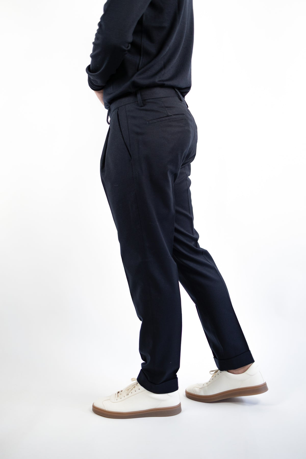 TIBERIO BLU FLANELLA QUATTRO DECIMI BY BRIGLIA
