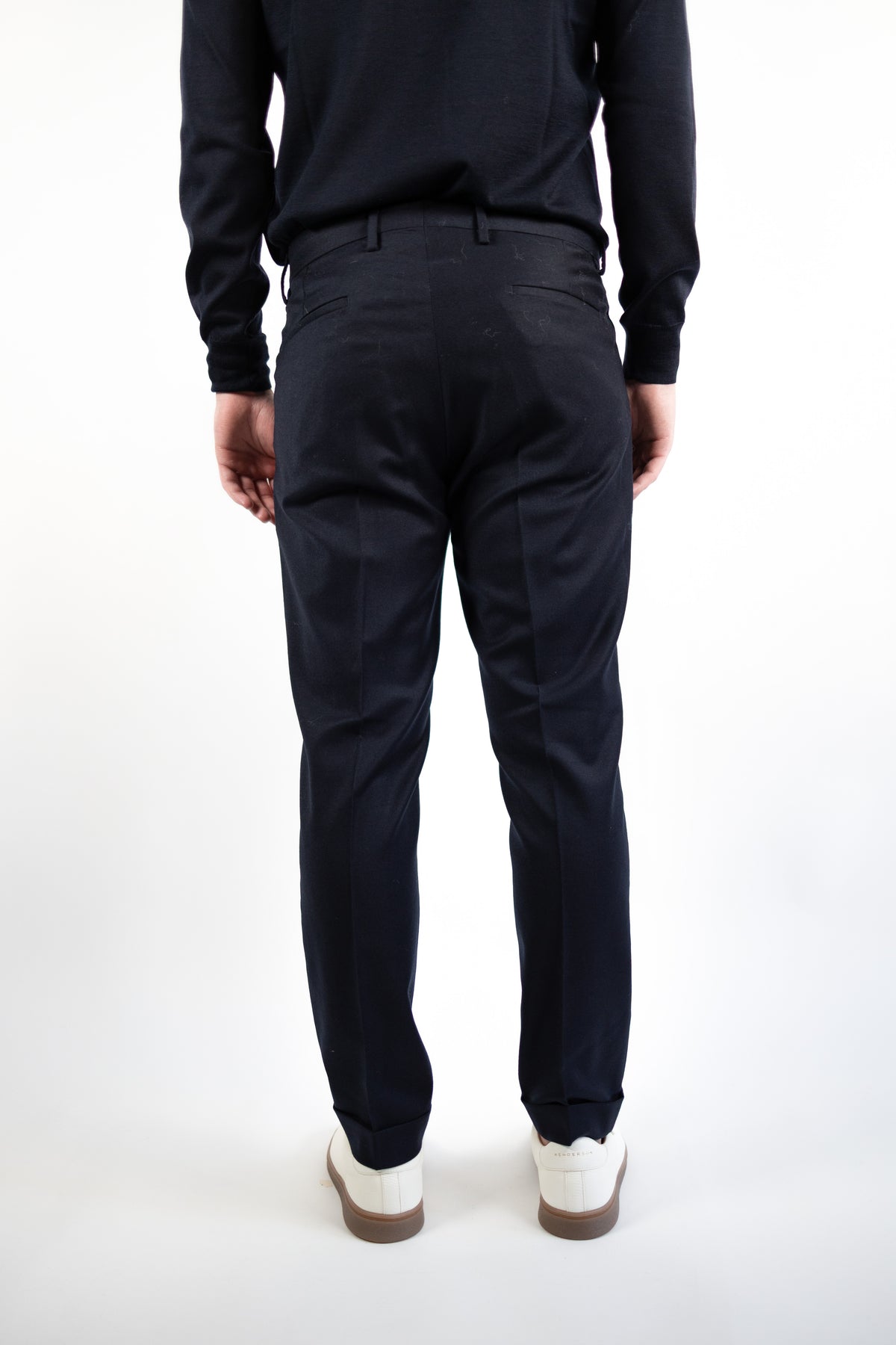 TIBERIO BLU FLANELLA QUATTRO DECIMI BY BRIGLIA