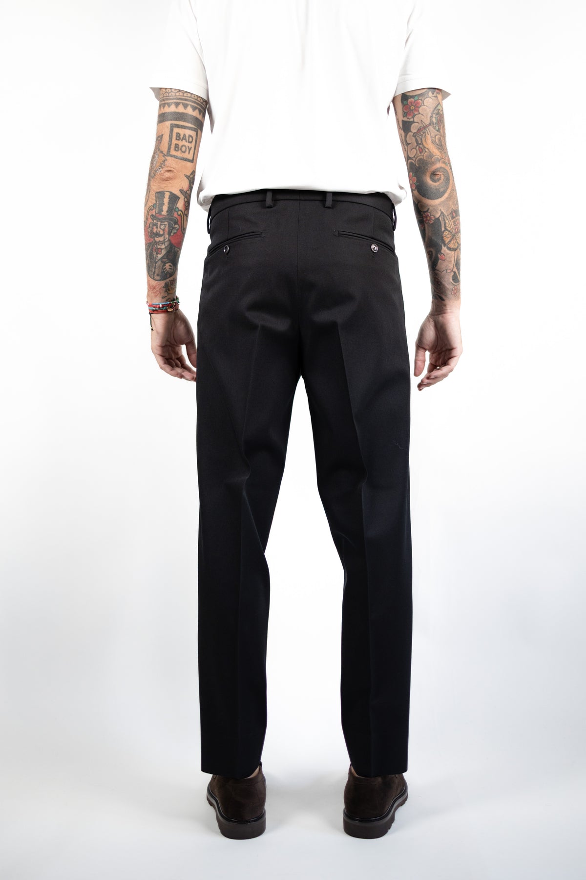 PANTALONE MANHATTAN NERO QUATTRO DECIMI BY BRIGLIA