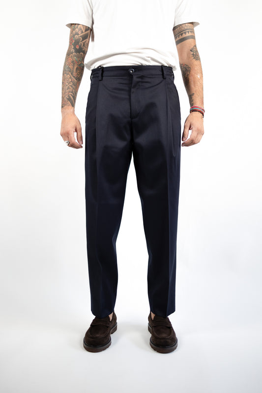 PANTALONE MANHATTAN BLU QUATTRO DECIMI BY BRIGLIA