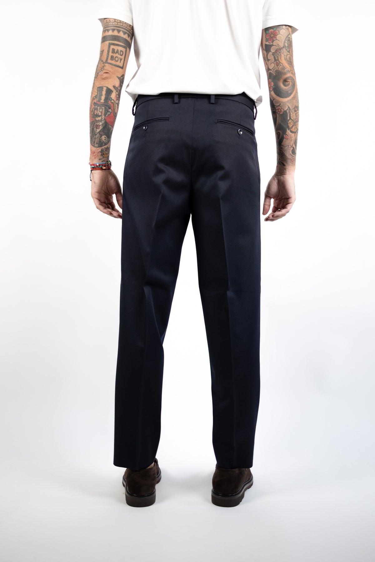 PANTALONE MANHATTAN BLU QUATTRO DECIMI BY BRIGLIA