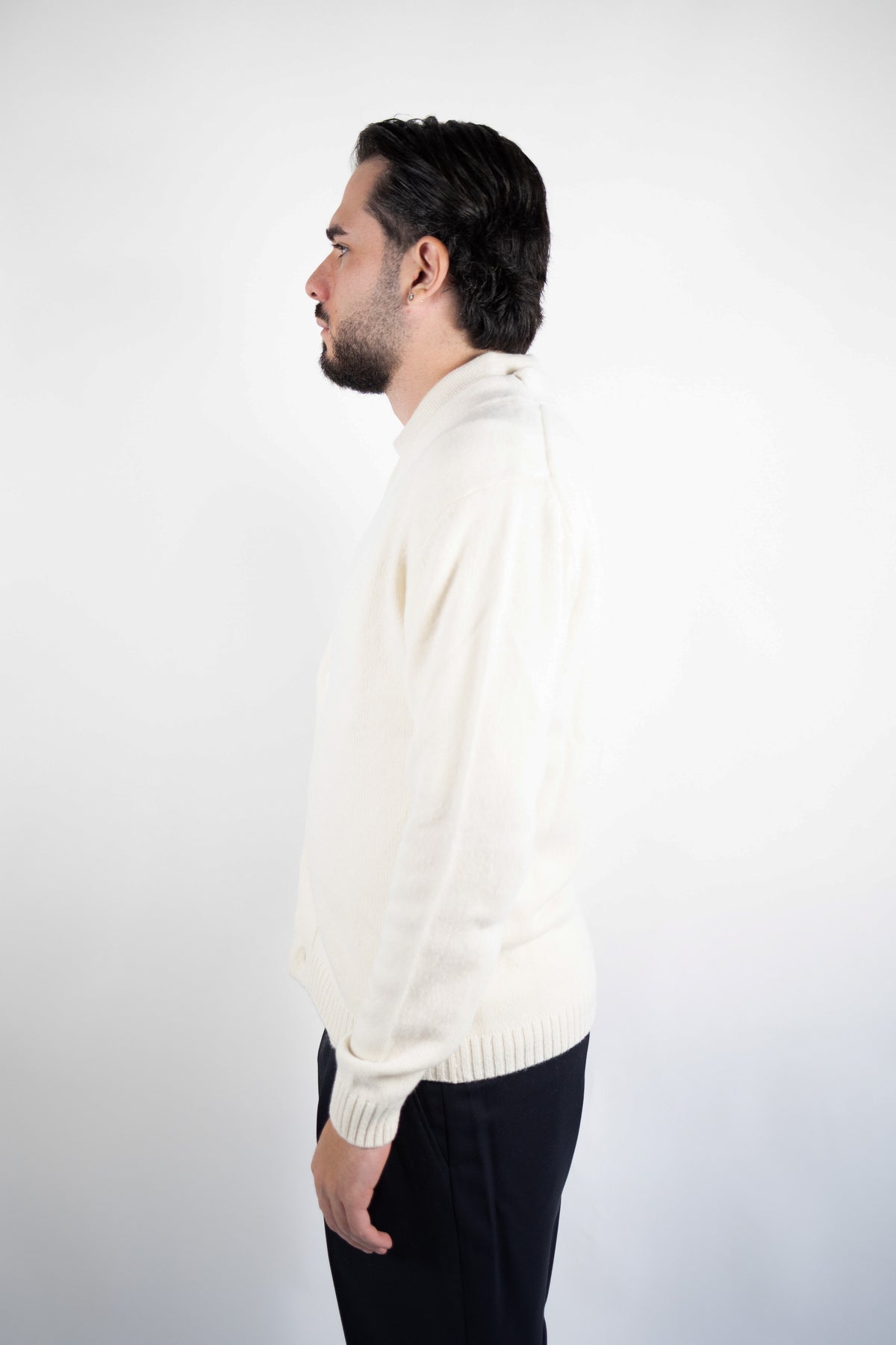 CARDIGAN IN CASHMERE  TINTO FILO DANIELE FIESOLI