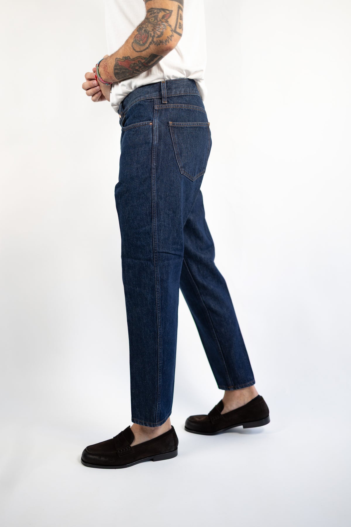 SEOUL RAW BLU JEANS- DON THE FULLER