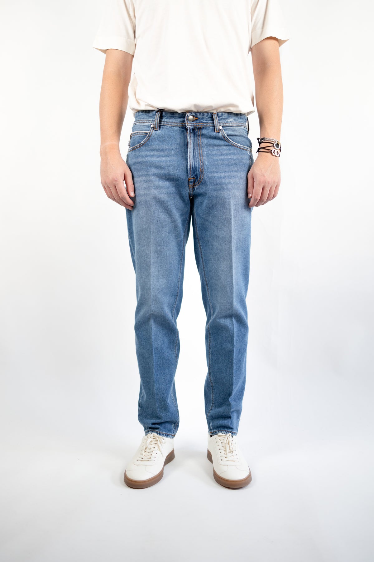 VARENNE DENIM IN COTONE ORGANICO QUATTRO DECIMI BY BRIGLIA