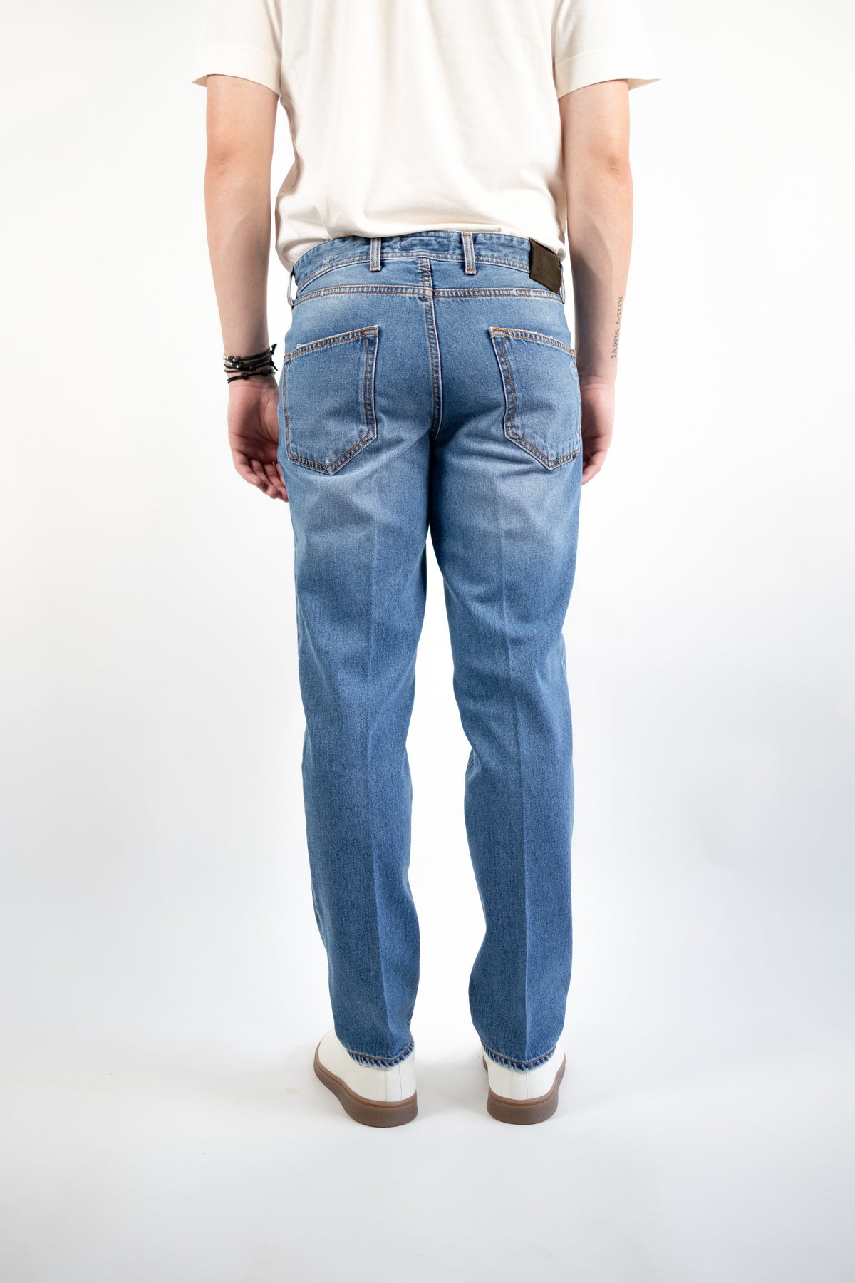 VARENNE DENIM IN COTONE ORGANICO QUATTRO DECIMI BY BRIGLIA