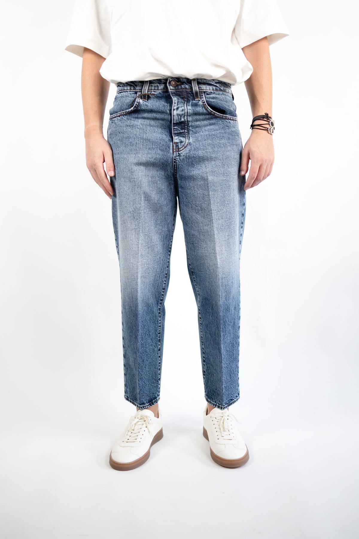 OSAKA DENIM BLU EFFETTO NEVE BONHEUR