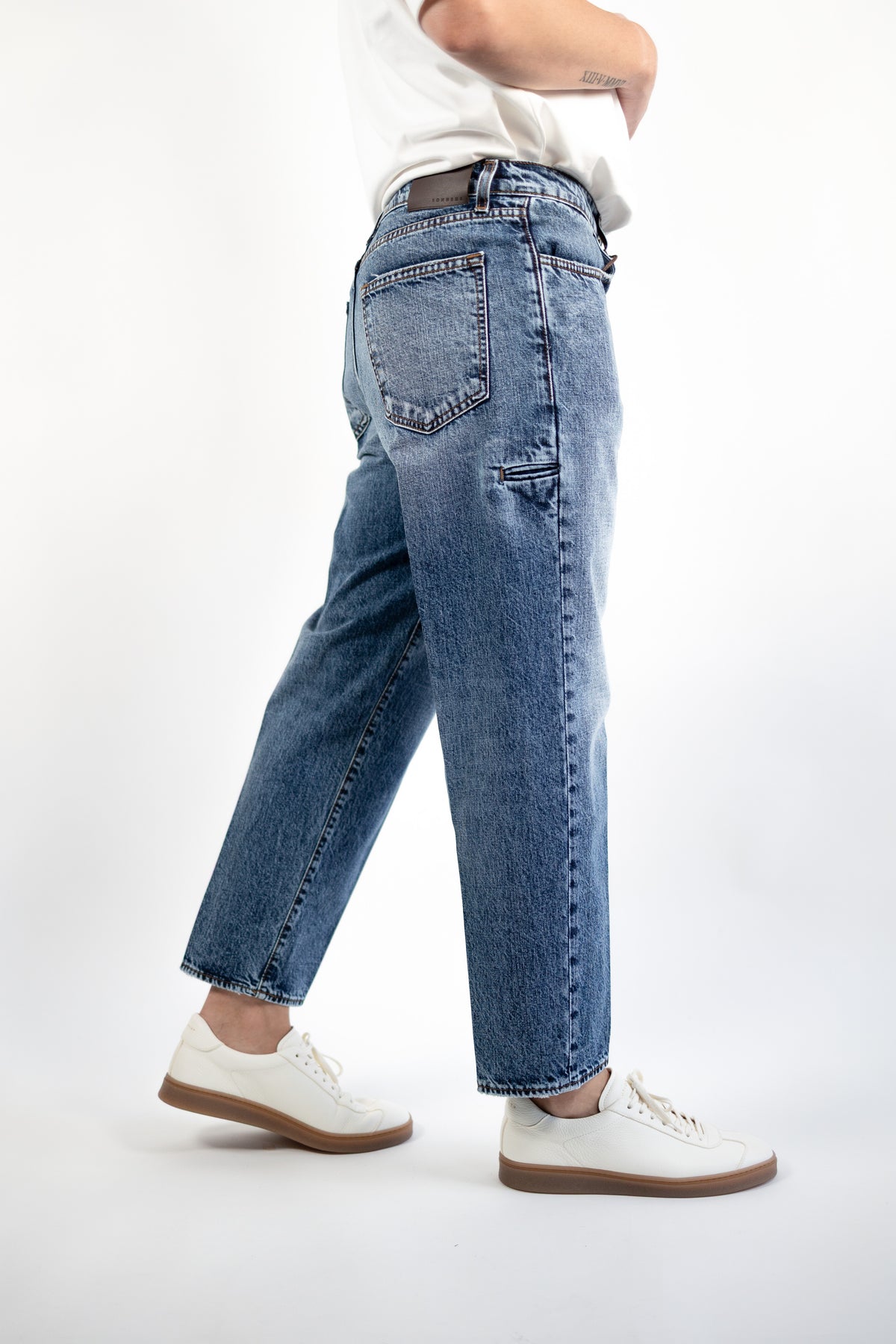 OSAKA DENIM BLU EFFETTO NEVE BONHEUR
