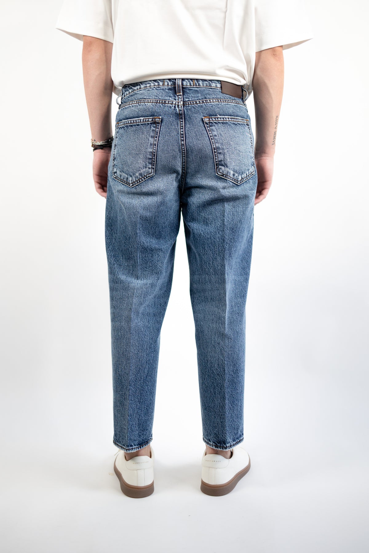 OSAKA DENIM BLU EFFETTO NEVE BONHEUR