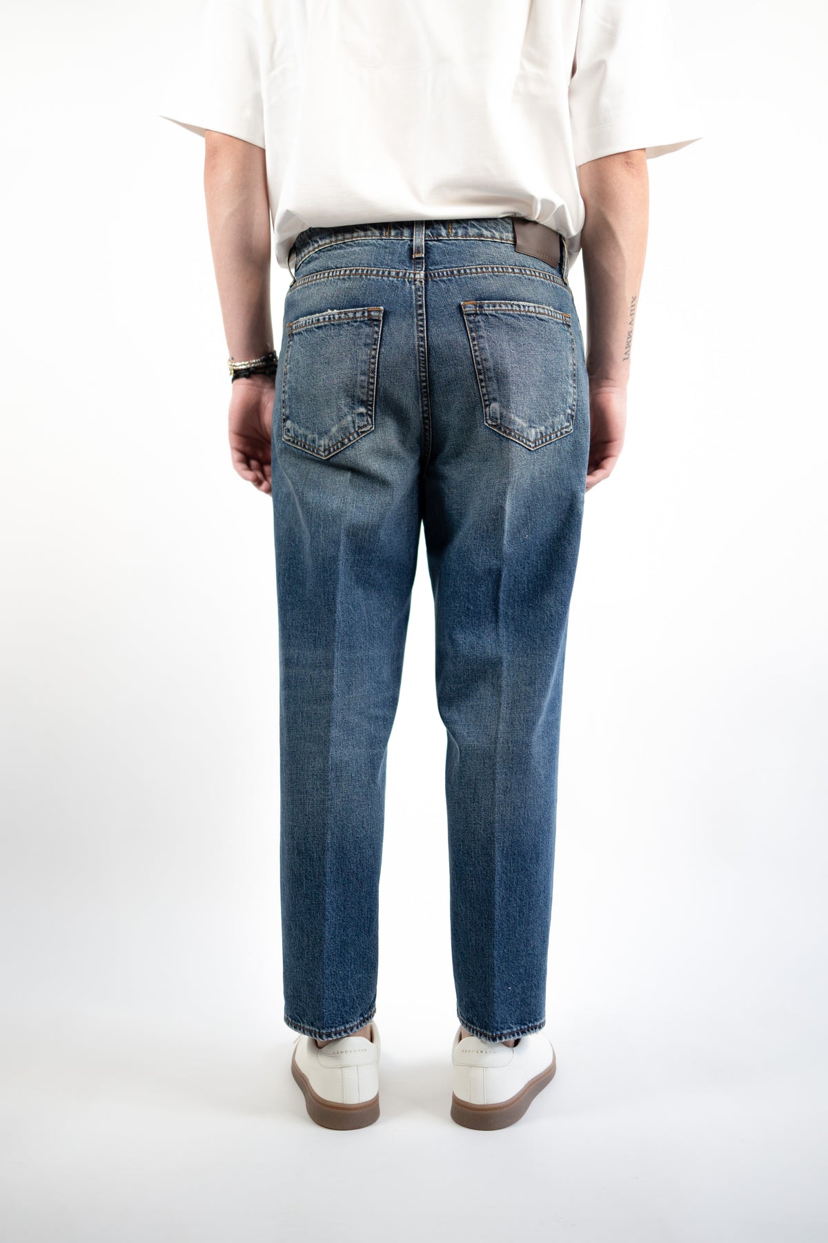 OSAKA DENIM MEDIO SABBIATO EFFETTO STRAPPO BONHEUR