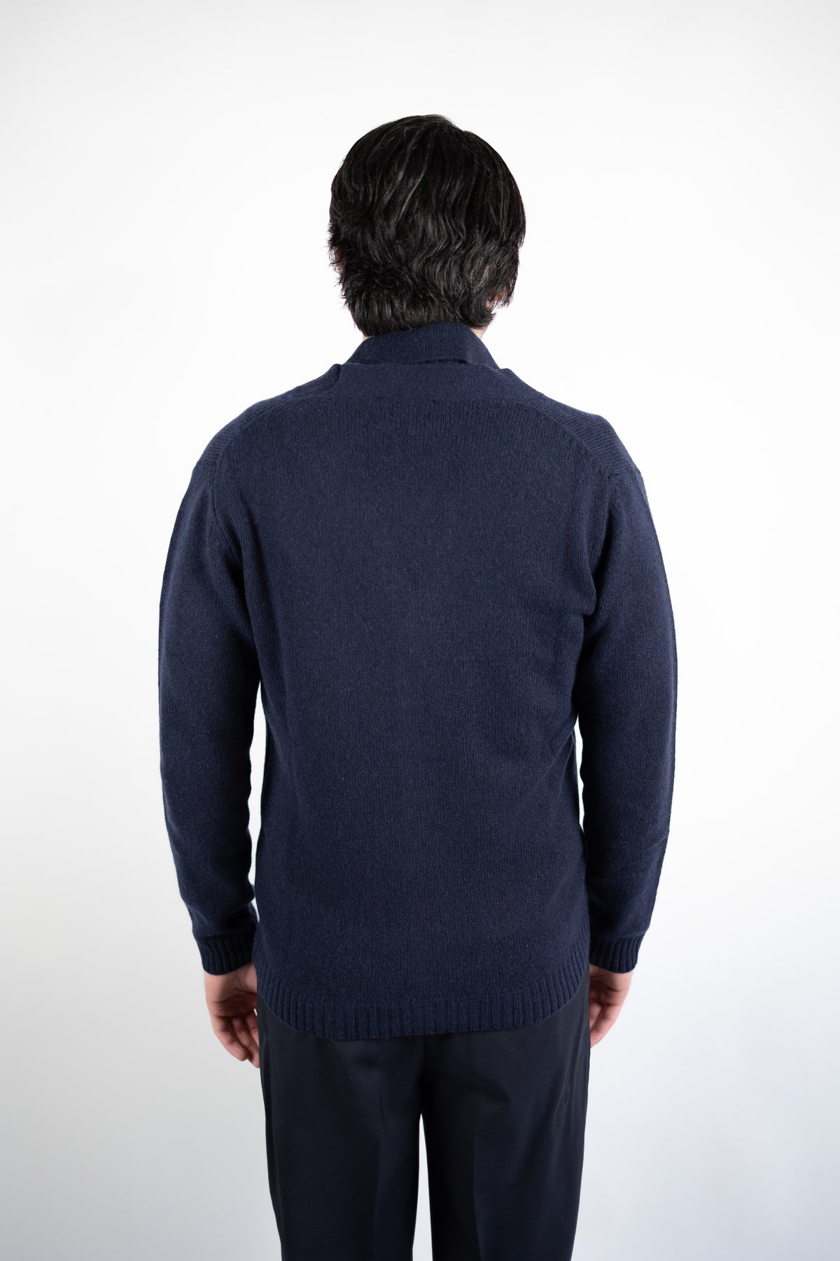 CARDIGAN IN CASHMERE TINTO FILO DANIELE FIESOLI