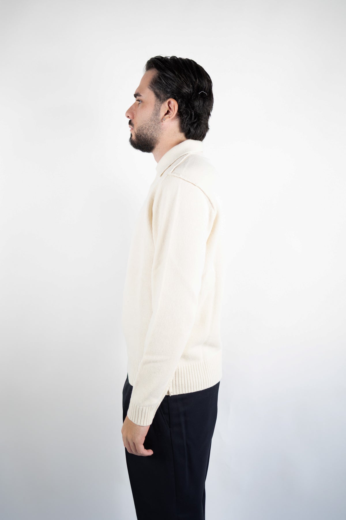 POLO RASATA IN LANA & CASHMERE DANIELE FIESOLI