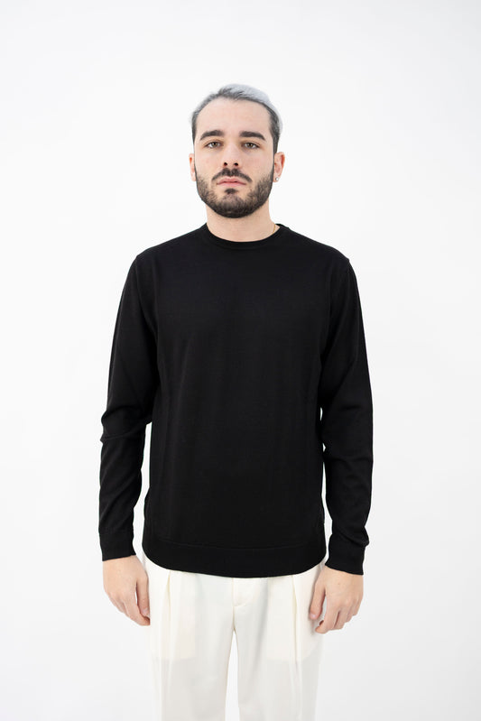 GIROCOLLO LANA EXTRAFINE NERO DF0020 013 DANIELE FIESOLI