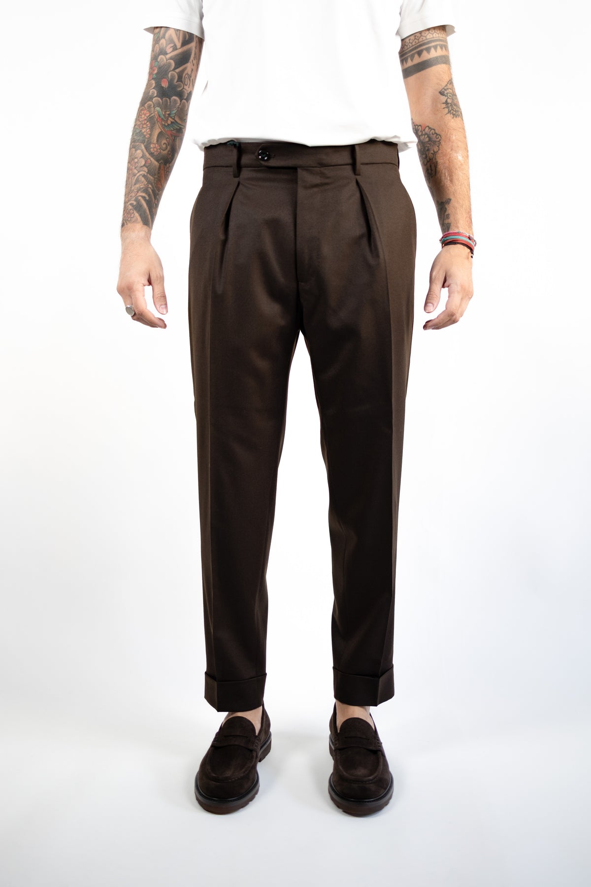PANTALONE CHIAIA VITALE BARBERIS BROWN BERWICH
