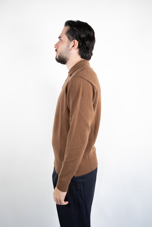 POLO RASATA IN LANA & CASHMERE DANIELE FIESOLI