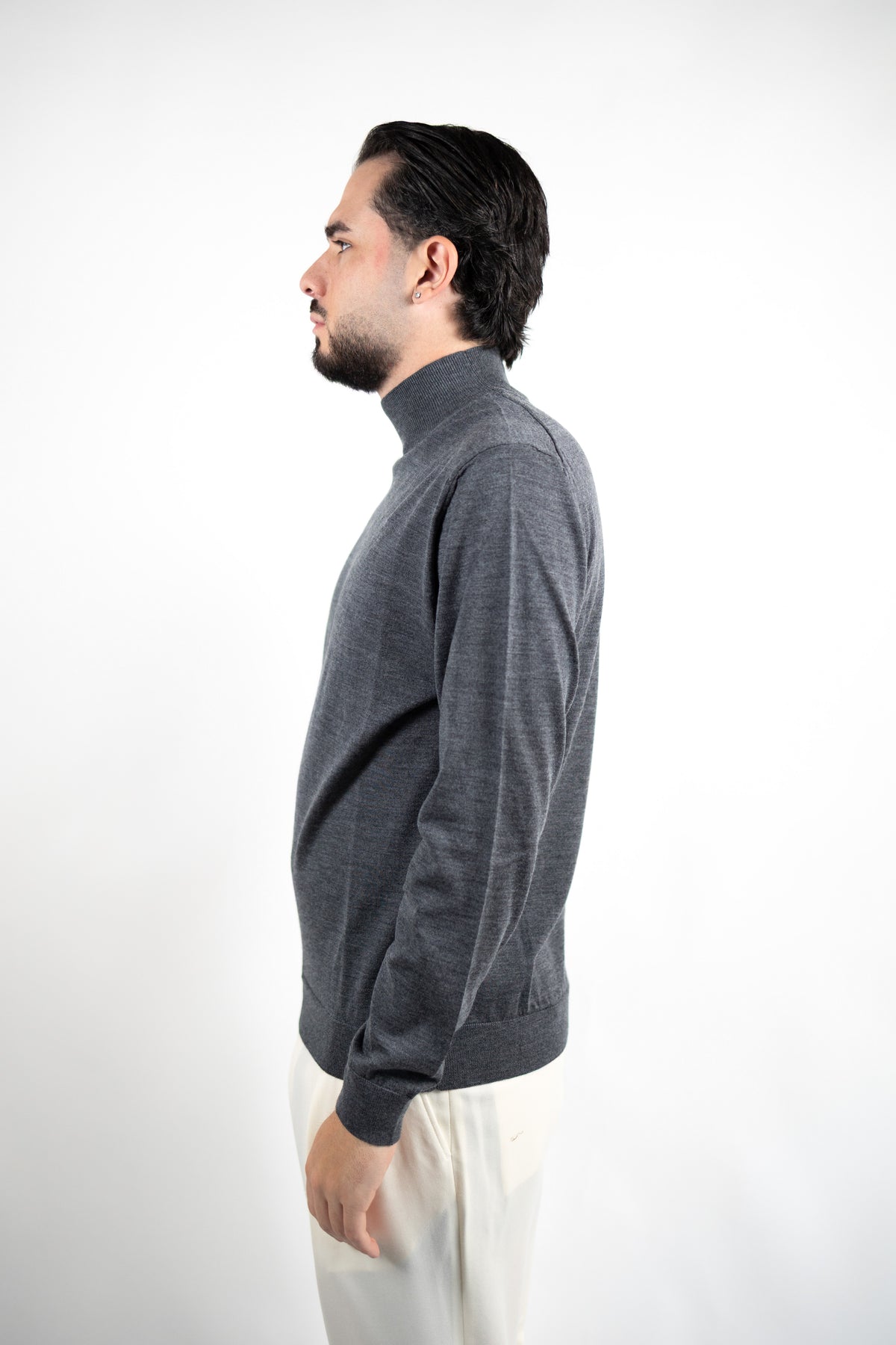 MAGLIA LUPETTO IN LANA MERINO EXTRAFINE  DANIELE FIESOLI