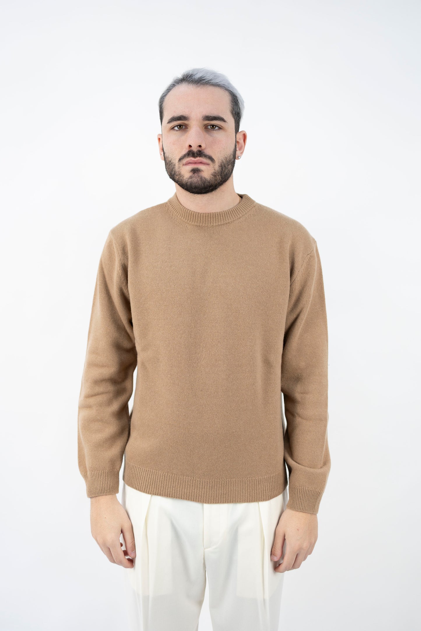 PARICOLLO IN LANA&CASHMERE CAMMELLO DF0067 035 DANIELE FIESOLI