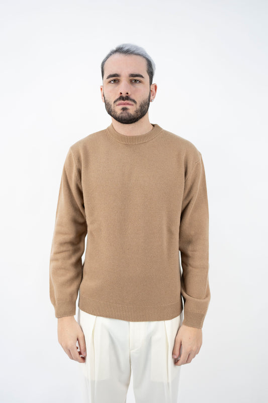 PARICOLLO IN LANA&CASHMERE CAMMELLO DF0067 035 DANIELE FIESOLI