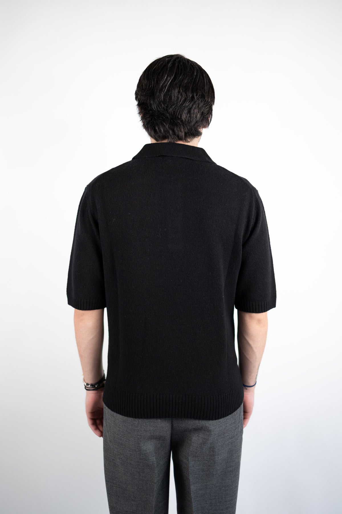 POLO MANICA CORTA IN CASHMERE  DANIELE FIESOLI