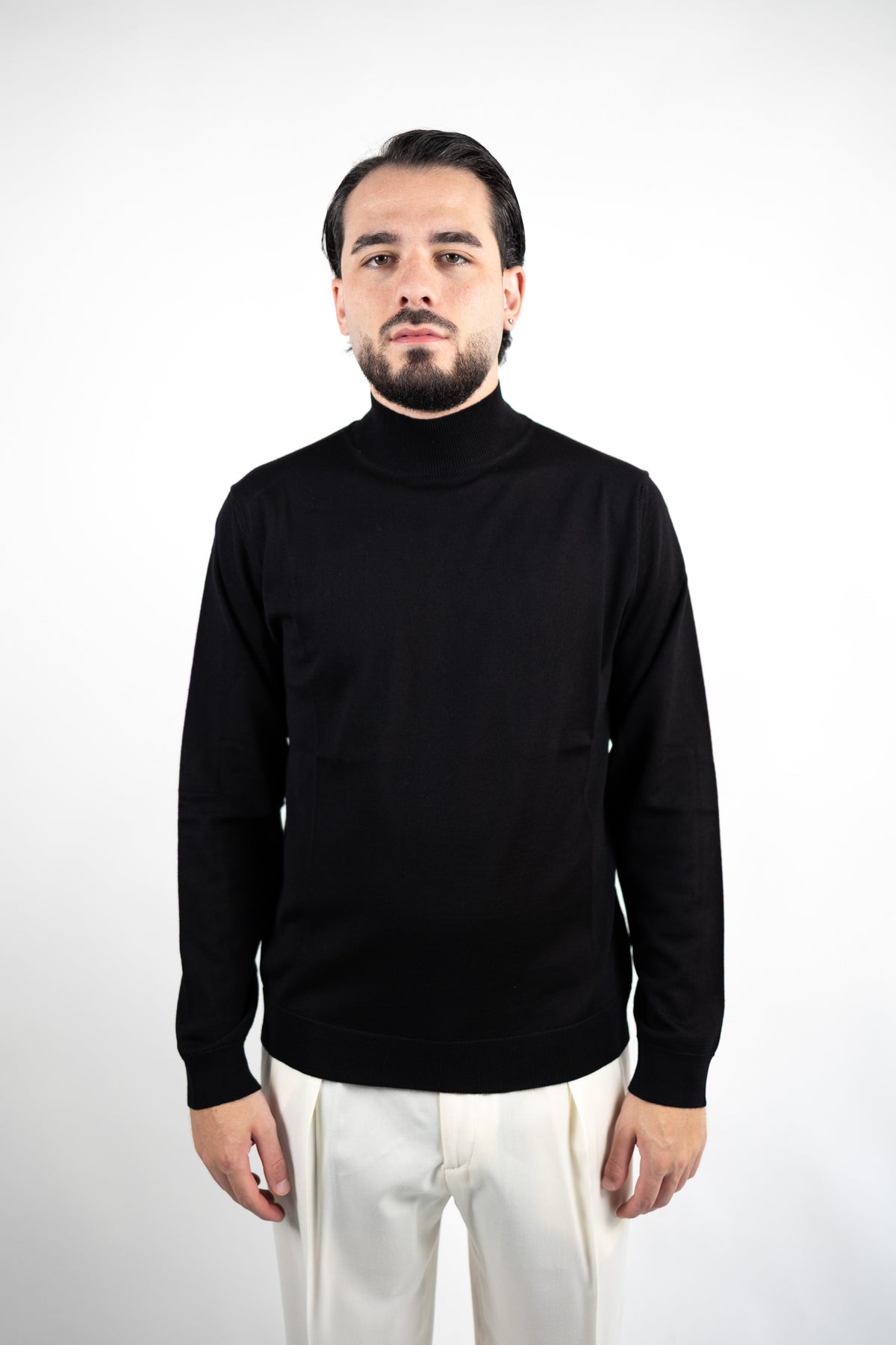 MAGLIA LUPETTO IN LANA MERINO DANIELE FIESOLI