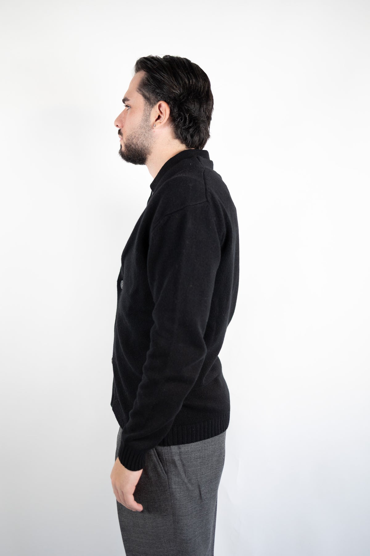 CARDIGAN IN CASHMERE TINTO FILO DANIELE FIESOLI