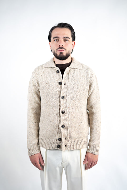 OVERSHIRT IN LANA MERINO DANIELE FIESOLI
