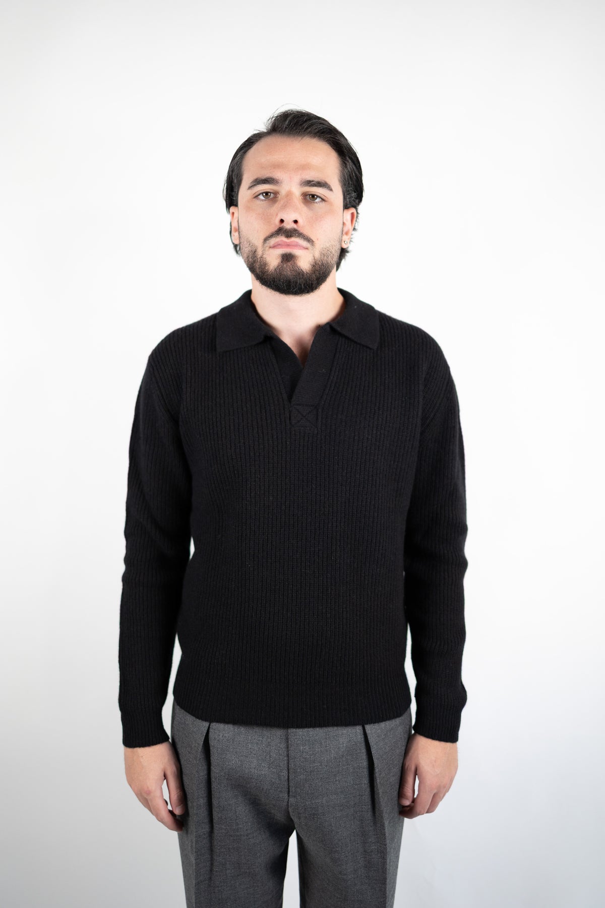 POLO SKIPPER COSTA INGLESE IN CASHMERE  DANIELE FIESOLI