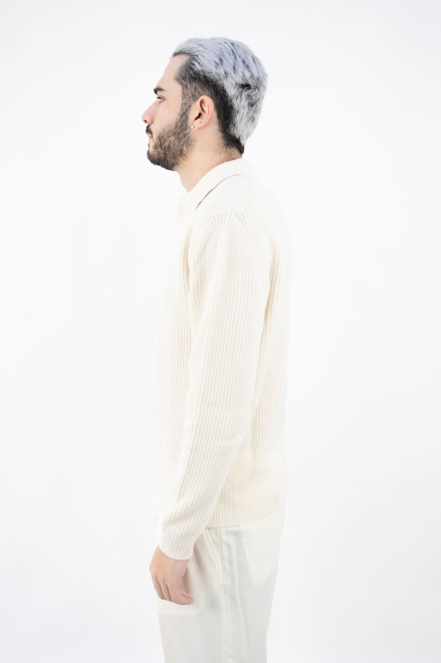 POLO SKIPPER CASHMERE NUVOLA WS3391 0100 DANIELE FIESOLI