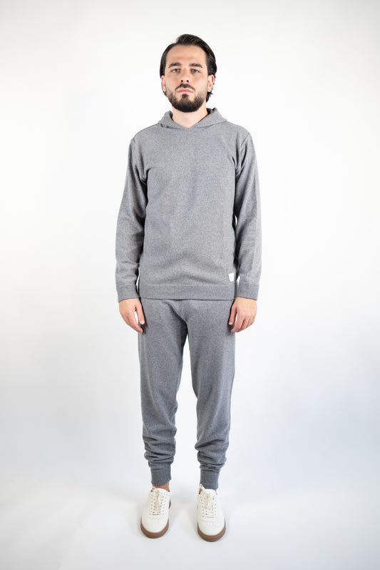 MAGLIA CON CAPPUCCIO IN LANA & CASHMERE  DANIELE FIESOLI