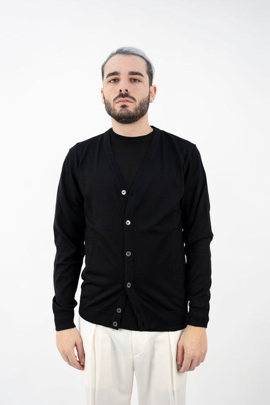 CARDIGAN LANA NERO DF0024 013 DANIELE FIESOLI