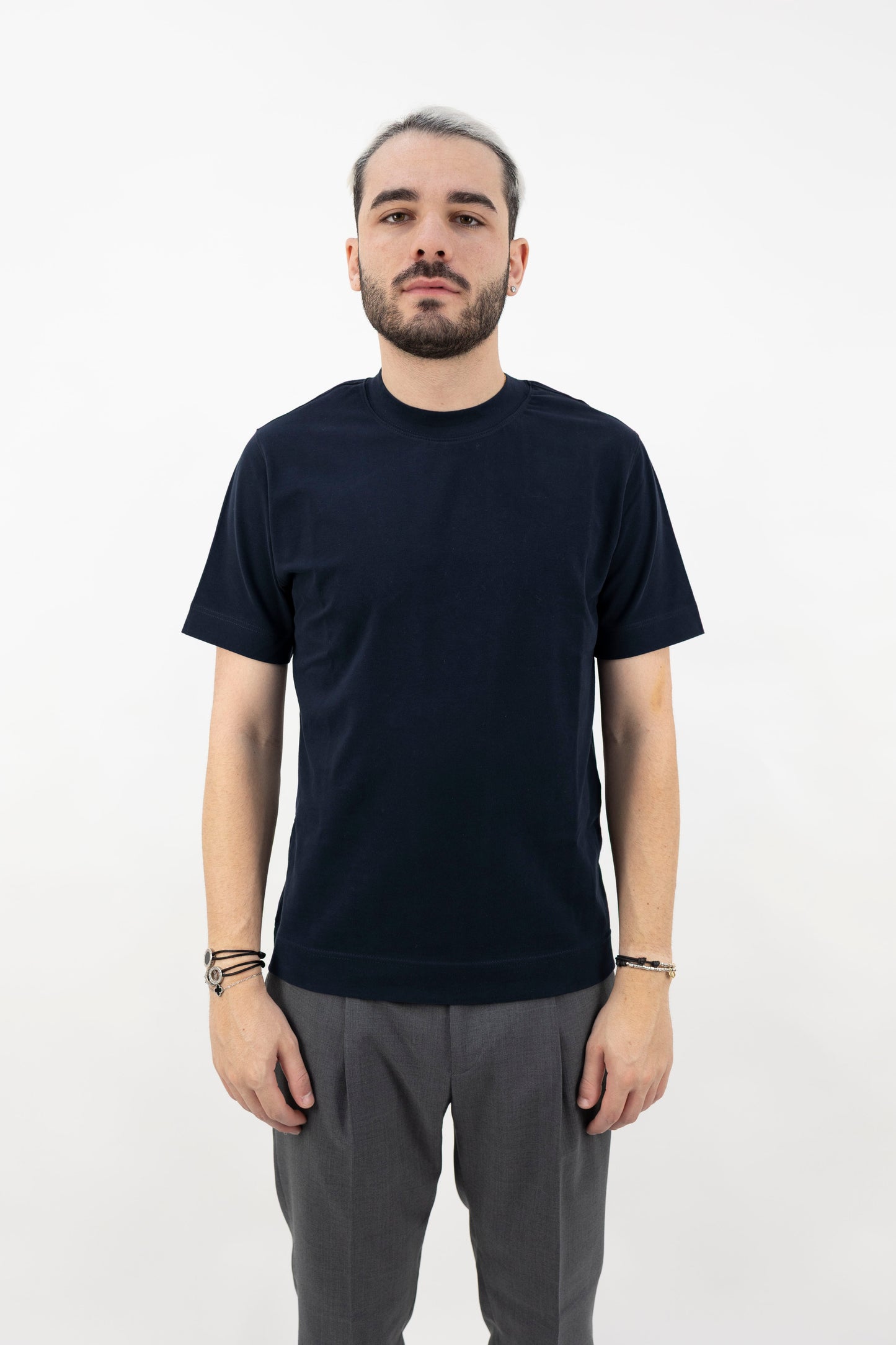 T-SHIRT BLU NOTTE CN4952 851 CIRCOLO 1901