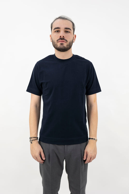 T-SHIRT BLU NOTTE CN4952 851 CIRCOLO 1901