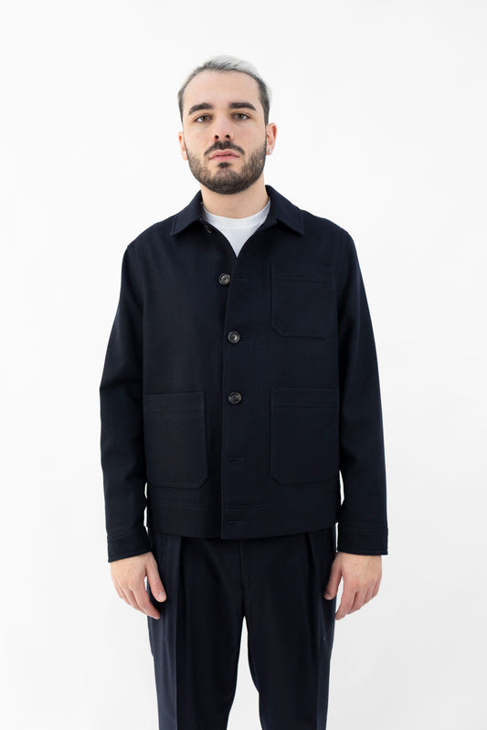 WORK JACKET BLU NAVY CN5106 7216 CIRCOLO 1901