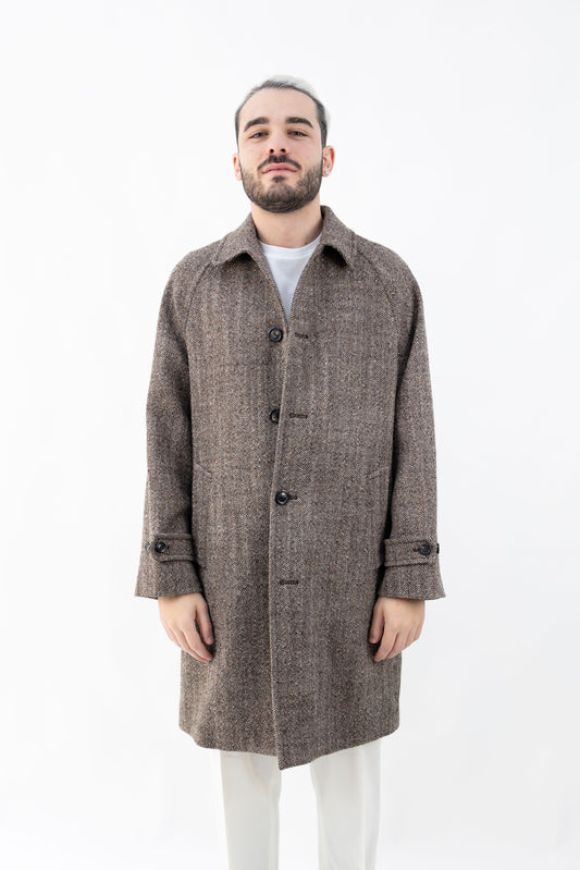 CAPPOTTO IN LANA CORTECCIA CN5115 0214 CIRCOLO 1901