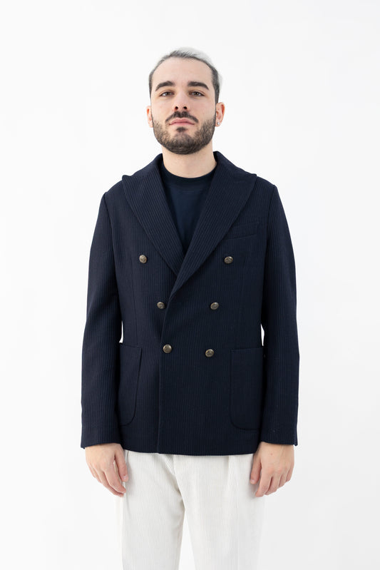 GIACCA DOPPIOPETTO BLU NAVY CN5070 0001 CIRCOLO 1901