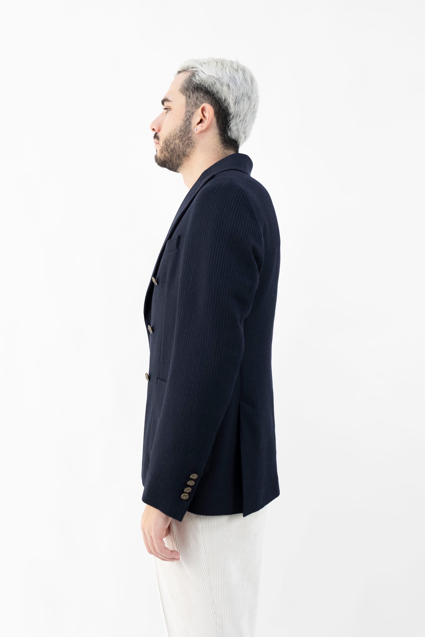 GIACCA DOPPIOPETTO BLU NAVY CN5070 0001 CIRCOLO 1901