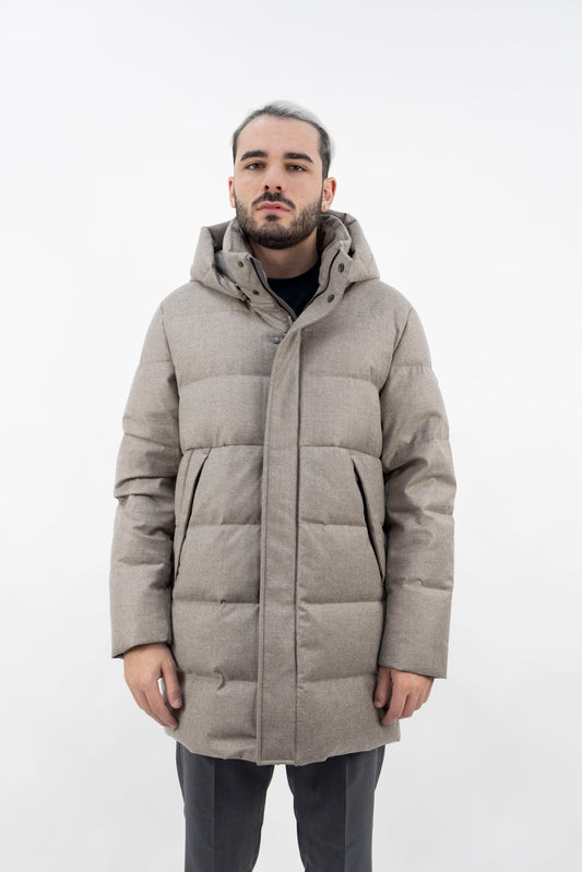 GIUBBINO PARKA BEIGE MAGNUS LEVIGO 204 DUNO